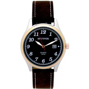Мужские наручные часы Спутник М-400700/6 (корич.)