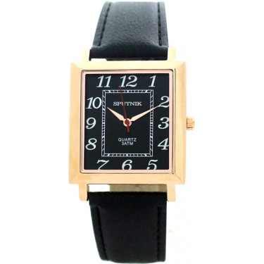 Мужские наручные часы Спутник М-857880/8 (черн.)