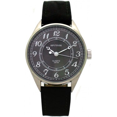 Мужские наручные часы Спутник М-857970/1 (темн.серый)