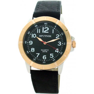 Мужские наручные часы Спутник М-858070/6 (черн.)