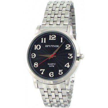 Мужские наручные часы Спутник М-996062/1 (черн.)