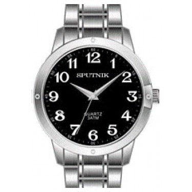 Мужские наручные часы Спутник М-996630/1 (черн.)
