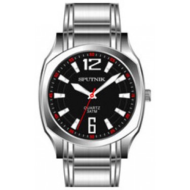 Мужские наручные часы Спутник М-996671/1 (черн.)