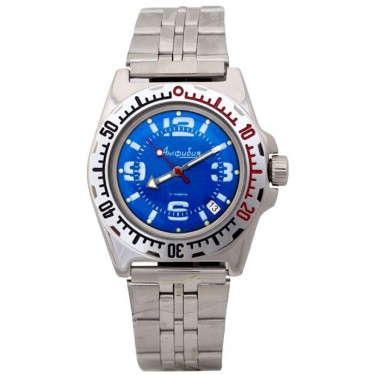 Мужские водонепроницаемые наручные часы Амфибия Восток 110902