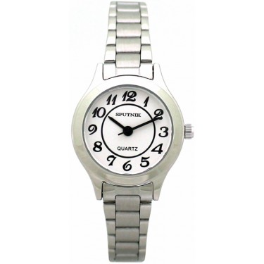 Женские наручные часы Спутник Л-800060/1 (сталь)