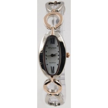 Женские наручные часы Спутник Л-882411/6 бел.+перл.