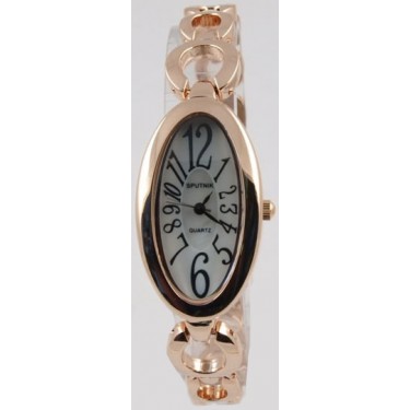 Женские наручные часы Спутник Л-882420/8 бел.+перл.