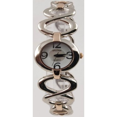 Женские наручные часы Спутник Л-882431/6 бел.+перл.
