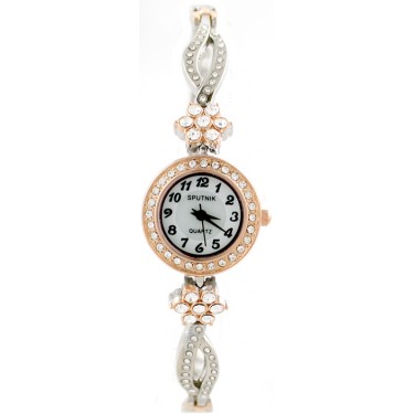 Женские наручные часы Спутник Л-995630/6 (бел.+перл.)