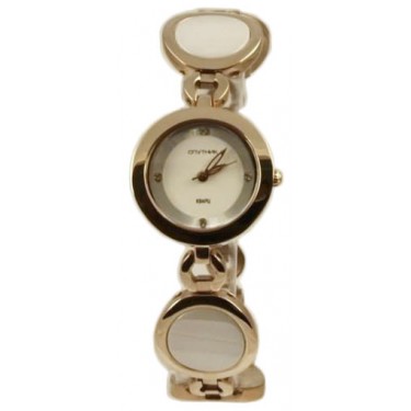 Женские наручные часы Спутник Престиж НЛ-1С991/8 бел.+сталь, керамика