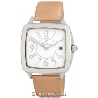 Мужские серебряные наручные часы Platinor 40400.105