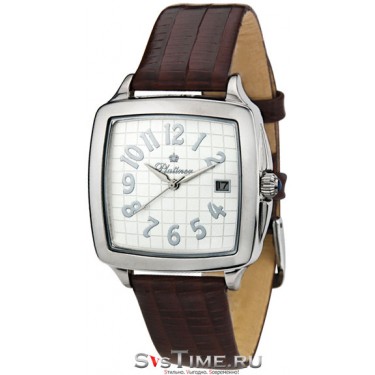 Мужские серебряные наручные часы Platinor 40400.133