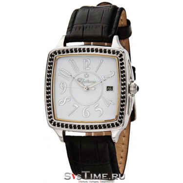 Мужские серебряные наручные часы Platinor 40406.105