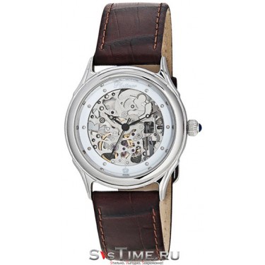 Мужские серебряные наручные часы Platinor 41900.159