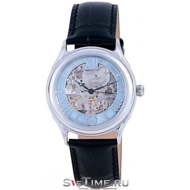 Мужские серебряные наручные часы Platinor 41900.357