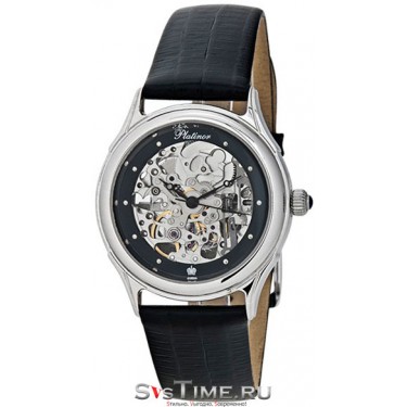 Мужские серебряные наручные часы Platinor 41900.559
