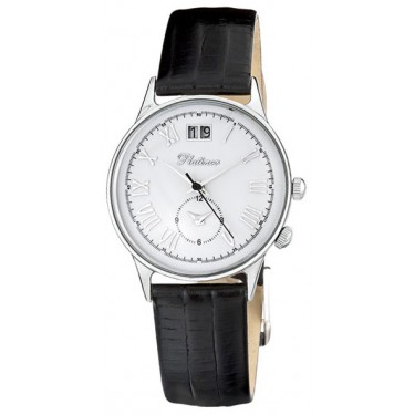 Мужские серебряные наручные часы Platinor 42300.116