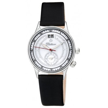 Мужские серебряные наручные часы Platinor 42300.128