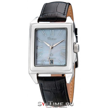 Мужские серебряные наручные часы Platinor 46300.615