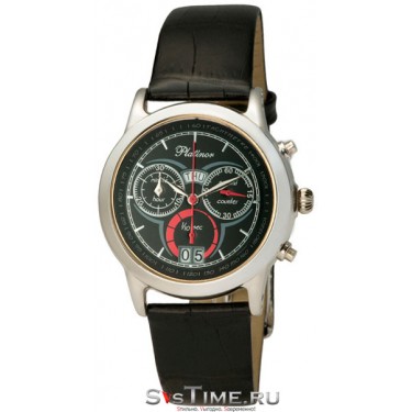 Мужские серебряные наручные часы Platinor 47100.503
