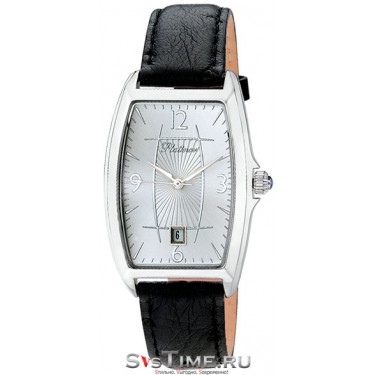 Мужские серебряные наручные часы Platinor 47700.206