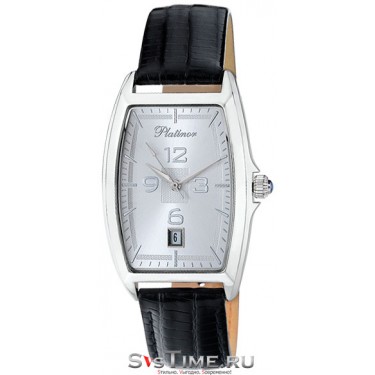 Мужские серебряные наручные часы Platinor 47700.210