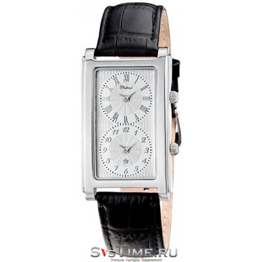 Мужские серебряные наручные часы Platinor 48500-1.244