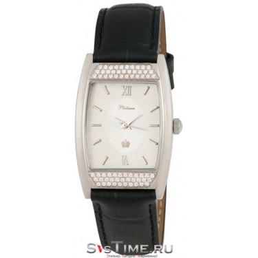 Мужские серебряные наручные часы Platinor 50106.122