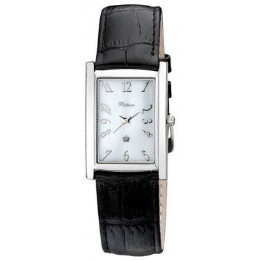 Мужские серебряные наручные часы Platinor 50200.105
