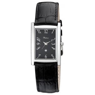 Мужские серебряные наручные часы Platinor 50200.505