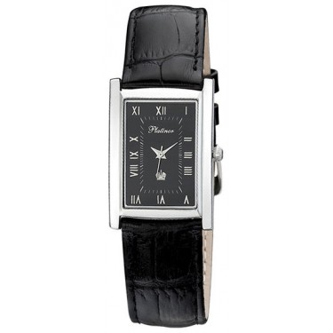 Мужские серебряные наручные часы Platinor 50200.515