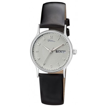 Мужские серебряные наручные часы Platinor 50700.210