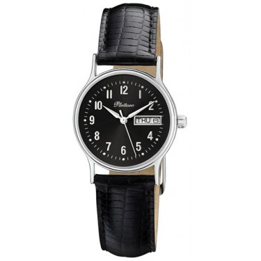 Мужские серебряные наручные часы Platinor 50700.505