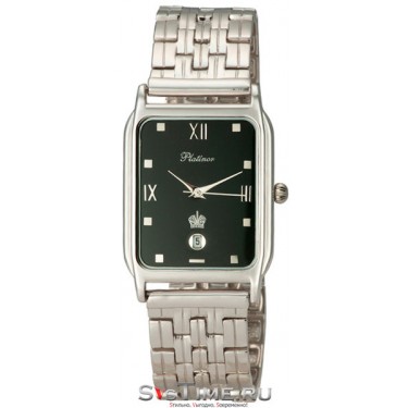 Мужские серебряные наручные часы Platinor 50800.516
