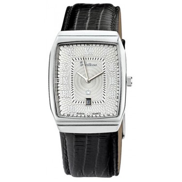 Мужские серебряные наручные часы Platinor 51300.221