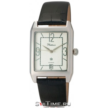 Мужские серебряные наручные часы Platinor 51900.210