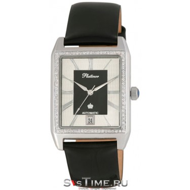 Мужские серебряные наручные часы Platinor 51906.218