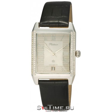 Мужские серебряные наручные часы Platinor 51906.423