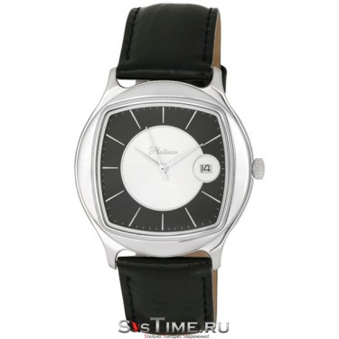 Мужские серебряные наручные часы Platinor 52200.507