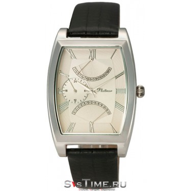 Мужские серебряные наручные часы Platinor 52500.221