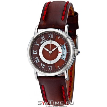 Мужские серебряные наручные часы Platinor 53500.728