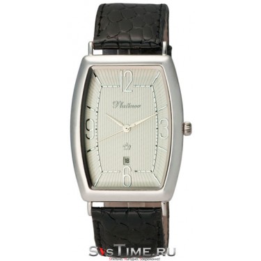 Мужские серебряные наручные часы Platinor 54000.210
