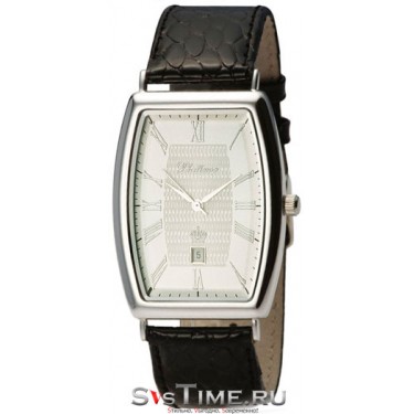 Мужские серебряные наручные часы Platinor 54000.221