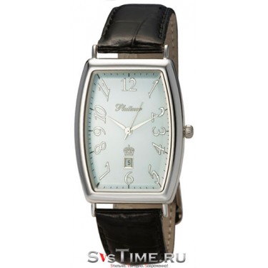 Мужские серебряные наручные часы Platinor 54000.305