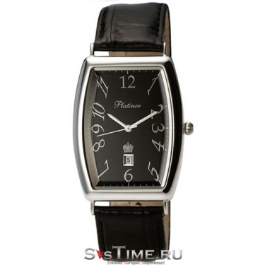 Мужские серебряные наручные часы Platinor 54000.505