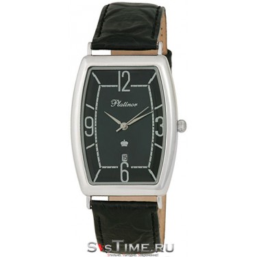 Мужские серебряные наручные часы Platinor 54000.510