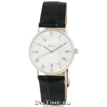 Мужские серебряные наручные часы Platinor 54500.218