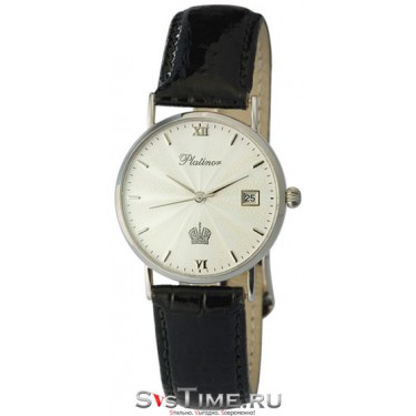 Мужские серебряные наручные часы Platinor 54500.222