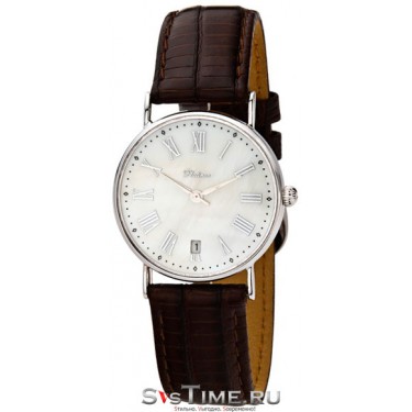 Мужские серебряные наручные часы Platinor 54500.315