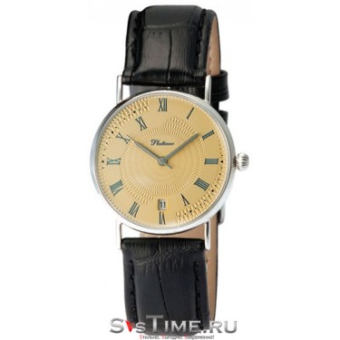Мужские серебряные наручные часы Platinor 54500.418